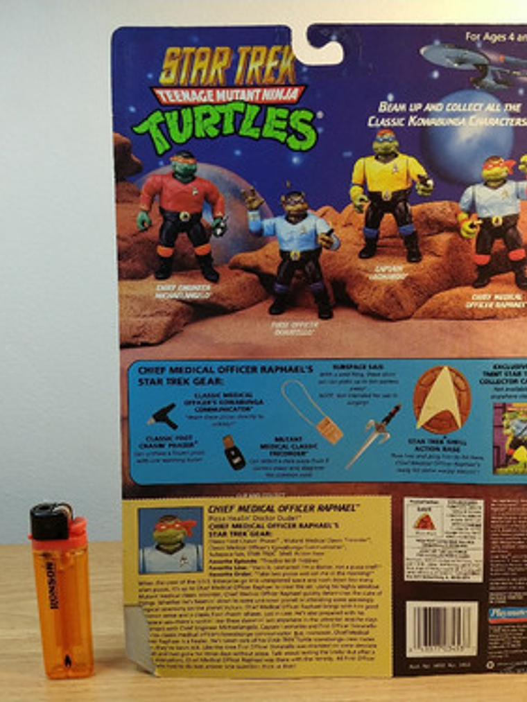 Chief Medical Officer Raphael 1994 Tmnt ! Rafael Star Trek 7