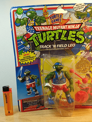Track N' Field Leo 1992 Tmnt ! Turtle Games Tortugas Ninja