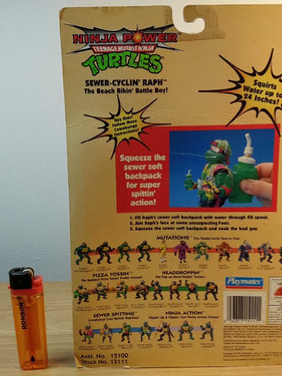 Sewer Cyclin Raph 1996 Tmnt ! Rafael Tortugas Ninja Power 6