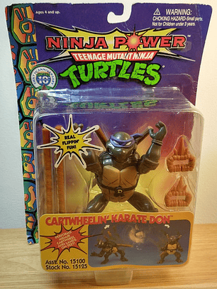Cartwheelin Karate Don 1996 Tmnt ! Donatello 90s Ninja Power
