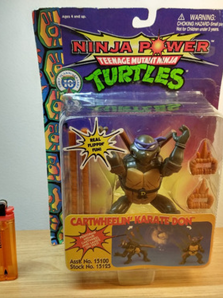 Cartwheelin Karate Don 1996 Tmnt ! Donatello 90s Ninja Power 2