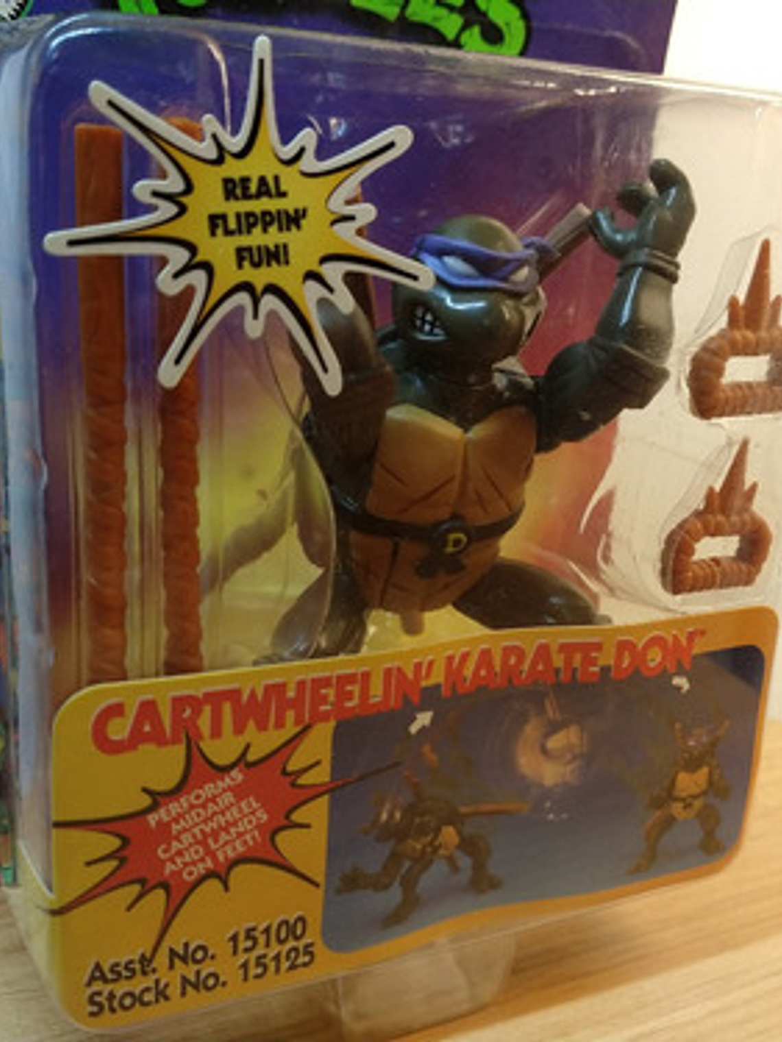 Cartwheelin Karate Don 1996 Tmnt ! Donatello 90s Ninja Power 4