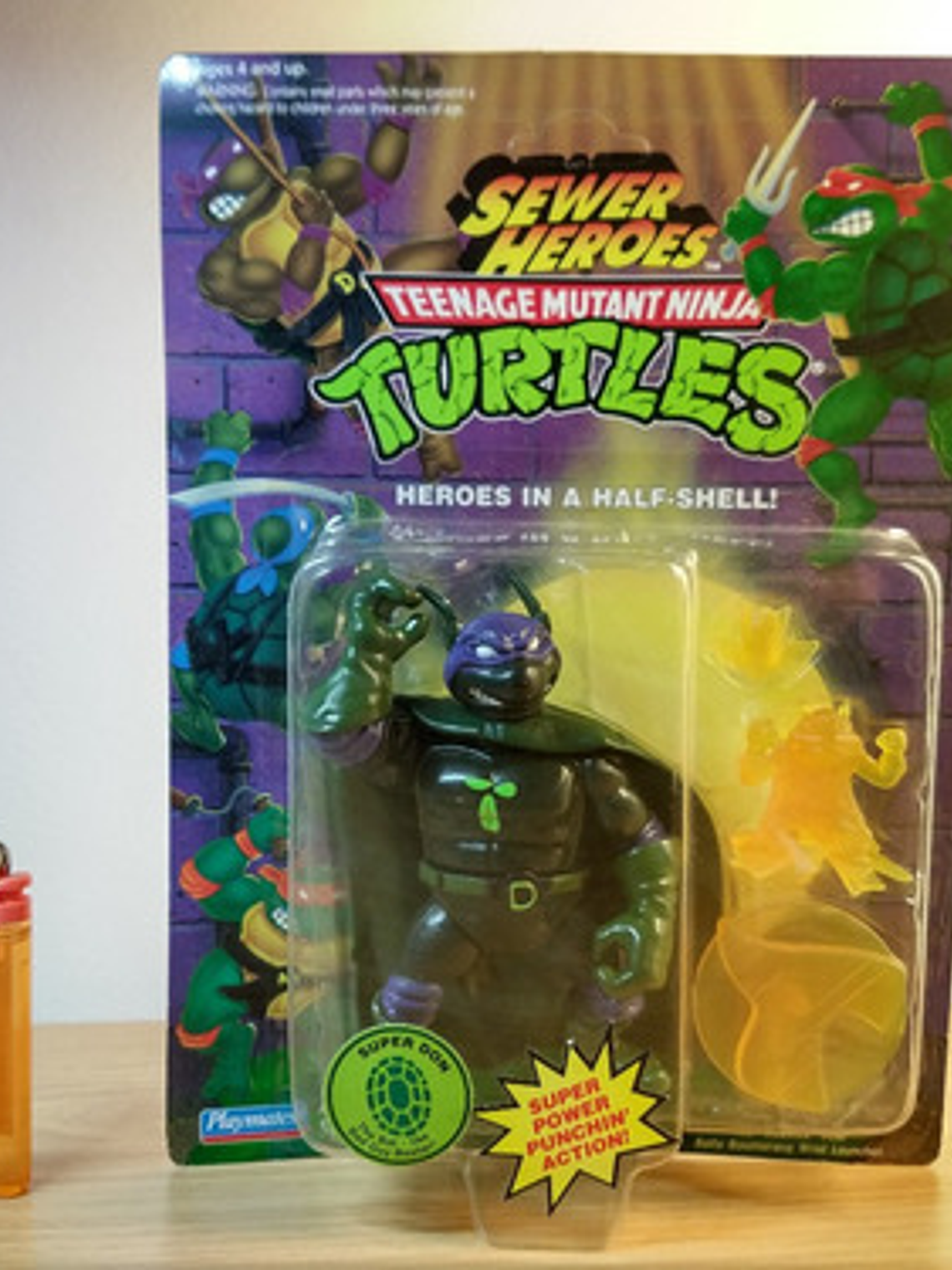 Super Don 1993 Tmnt ! Donatello Sewer Heroes 90s Ninja 3