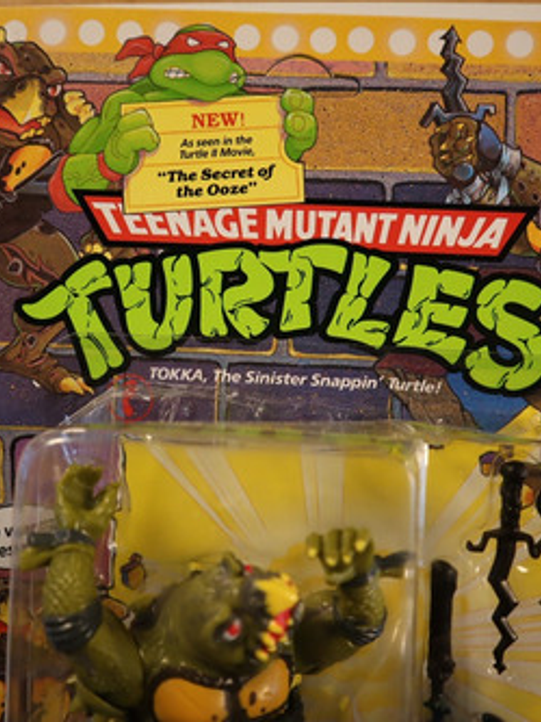 Tokka 1991 Tmnt ! Tortugas Ninja 90s Vintage 2