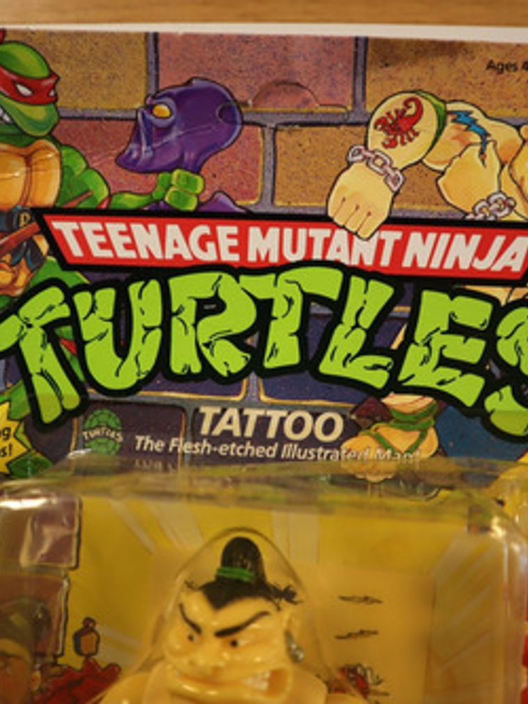 Tattoo 1991 Tmnt ! Tortugas Ninja 90s Vintage 3