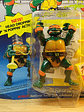 Headdroppin Mike 1991 Tmnt ! Michelangelo Wacky Action Ninja - Miniatura 5
