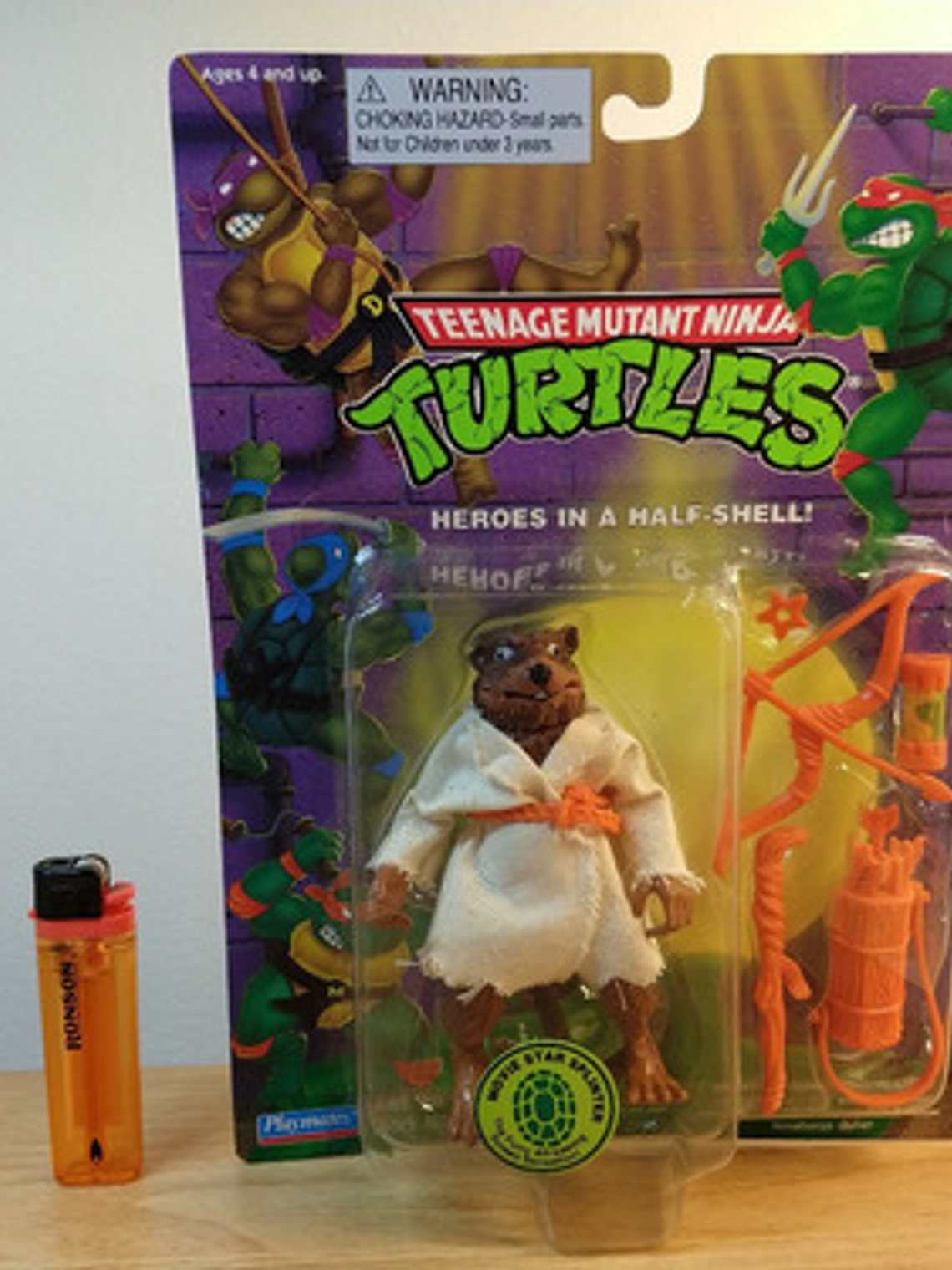 Movie Star Splinter 1995 Tmnt ! 90s Tortugas Ninja Vintage 2