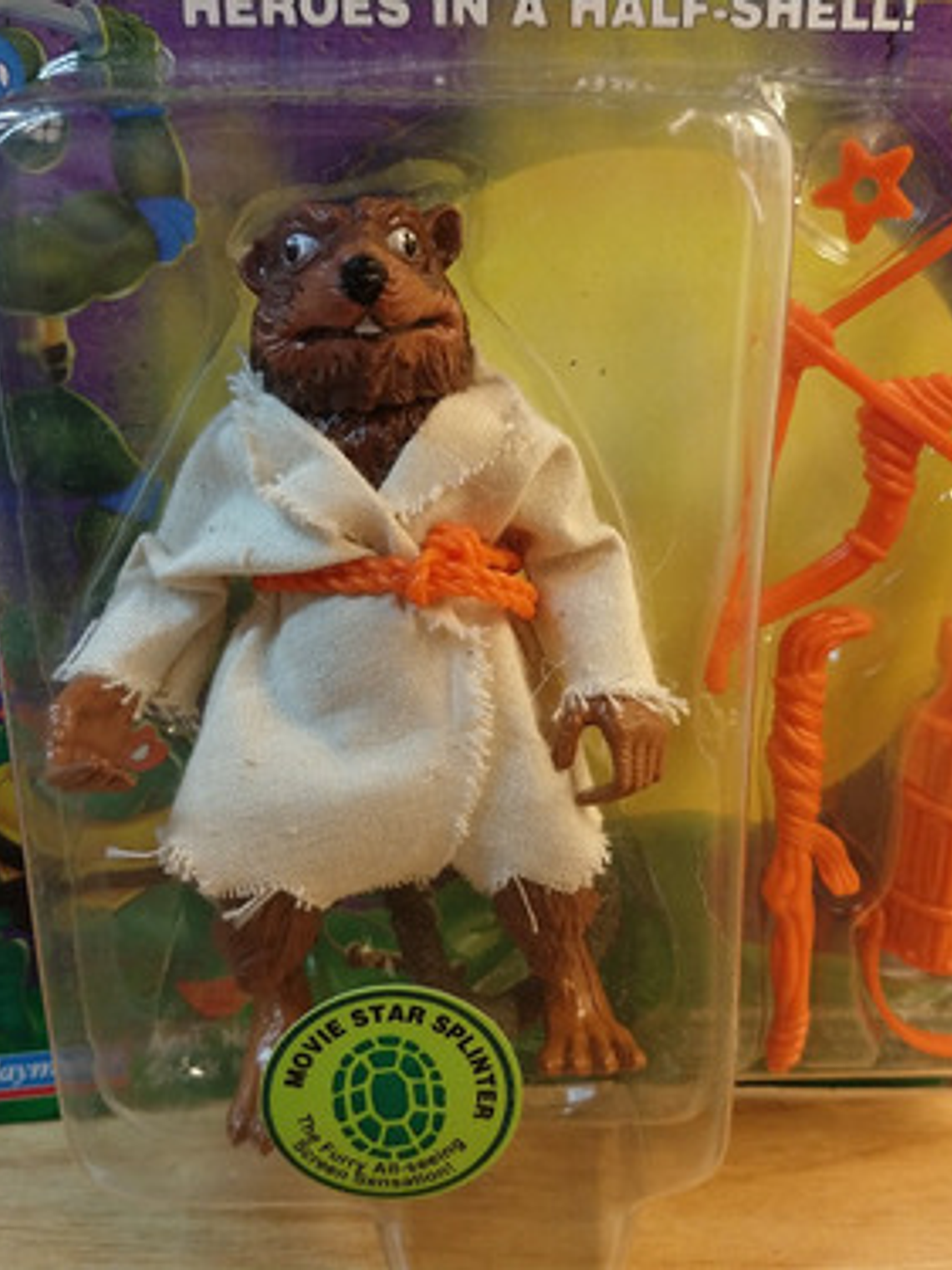 Movie Star Splinter 1995 Tmnt ! 90s Tortugas Ninja Vintage 3