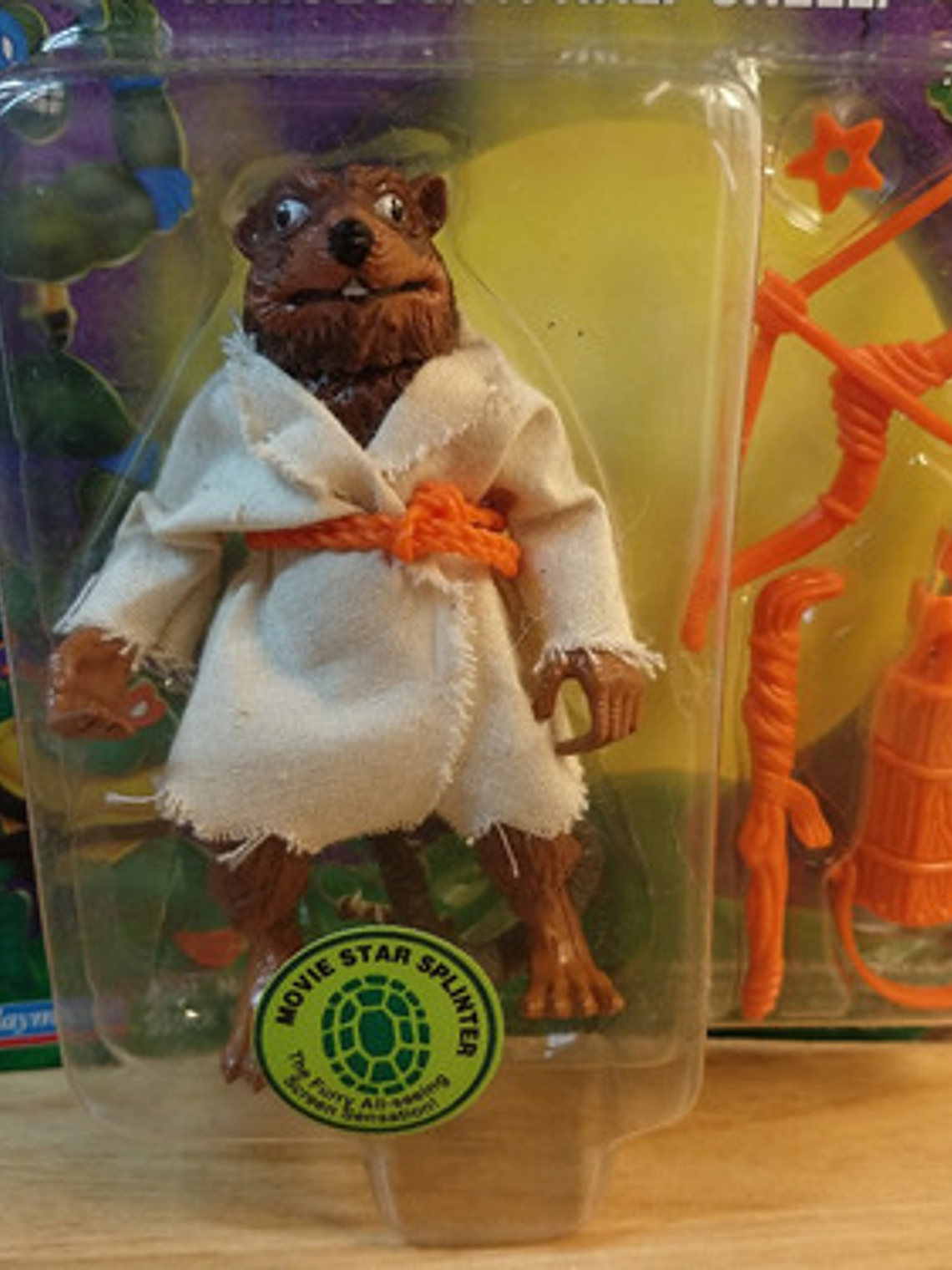 Movie Star Splinter 1995 Tmnt ! 90s Tortugas Ninja Vintage 4