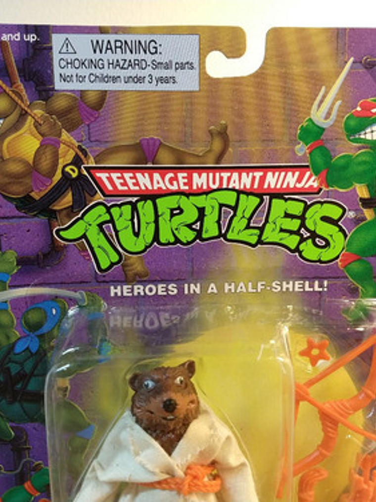 Movie Star Splinter 1995 Tmnt ! 90s Tortugas Ninja Vintage 5
