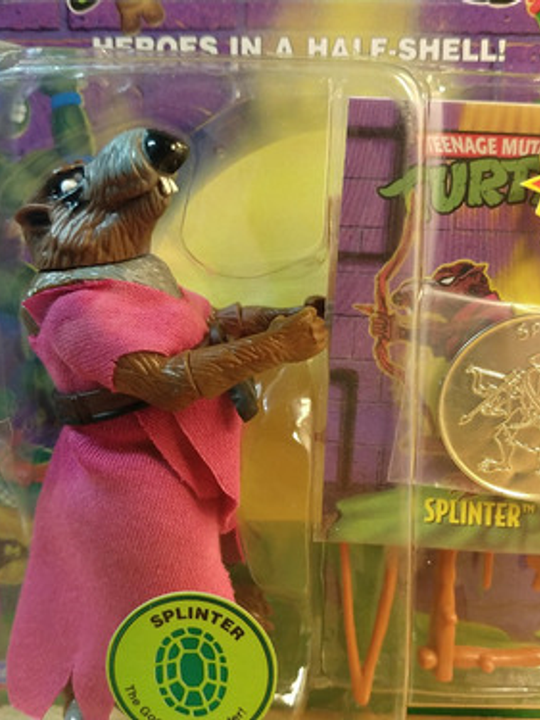 Splinter 1994 Tmnt ! 90s Tortugas Ninja Vintage 3