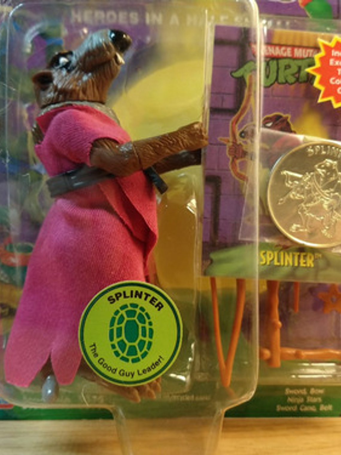 Splinter 1994 Tmnt ! 90s Tortugas Ninja Vintage 4