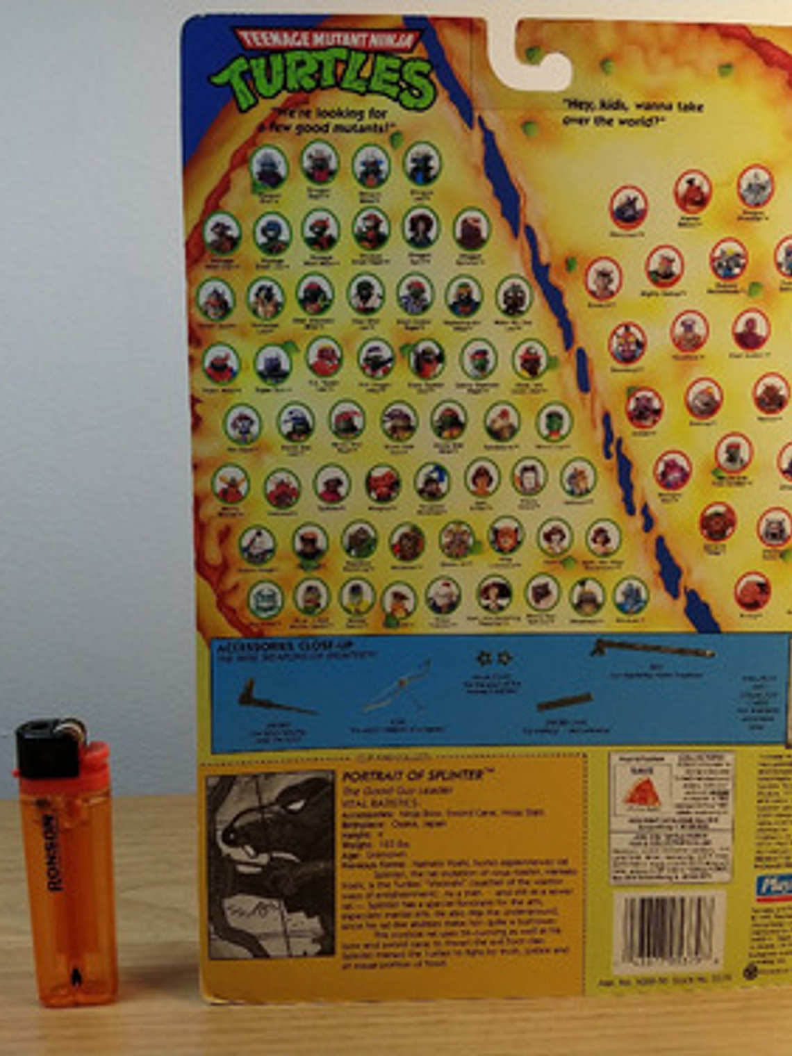 Splinter 1994 Tmnt ! 90s Tortugas Ninja Vintage 8