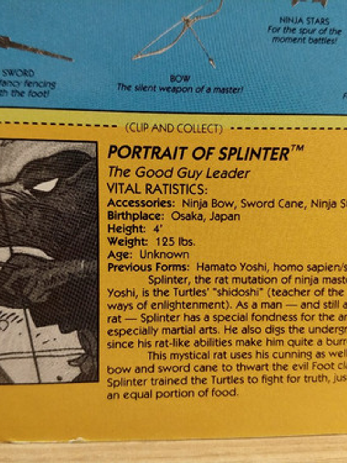 Splinter 1994 Tmnt ! 90s Tortugas Ninja Vintage 9