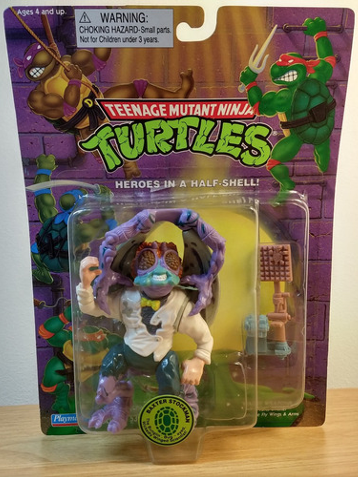 Baxter Stockman 1995 Tmnt ! 90s Tortugas Ninja Vintage 1