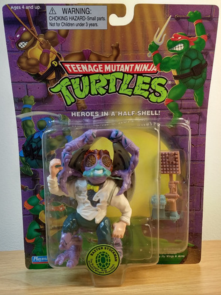 Baxter Stockman 1995 Tmnt ! 90s Tortugas Ninja Vintage 1