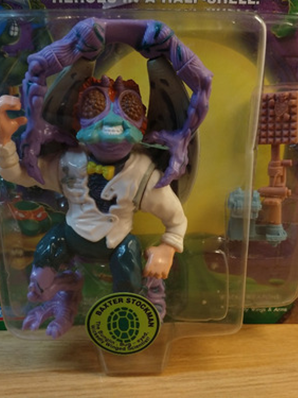 Baxter Stockman 1995 Tmnt ! 90s Tortugas Ninja Vintage 3