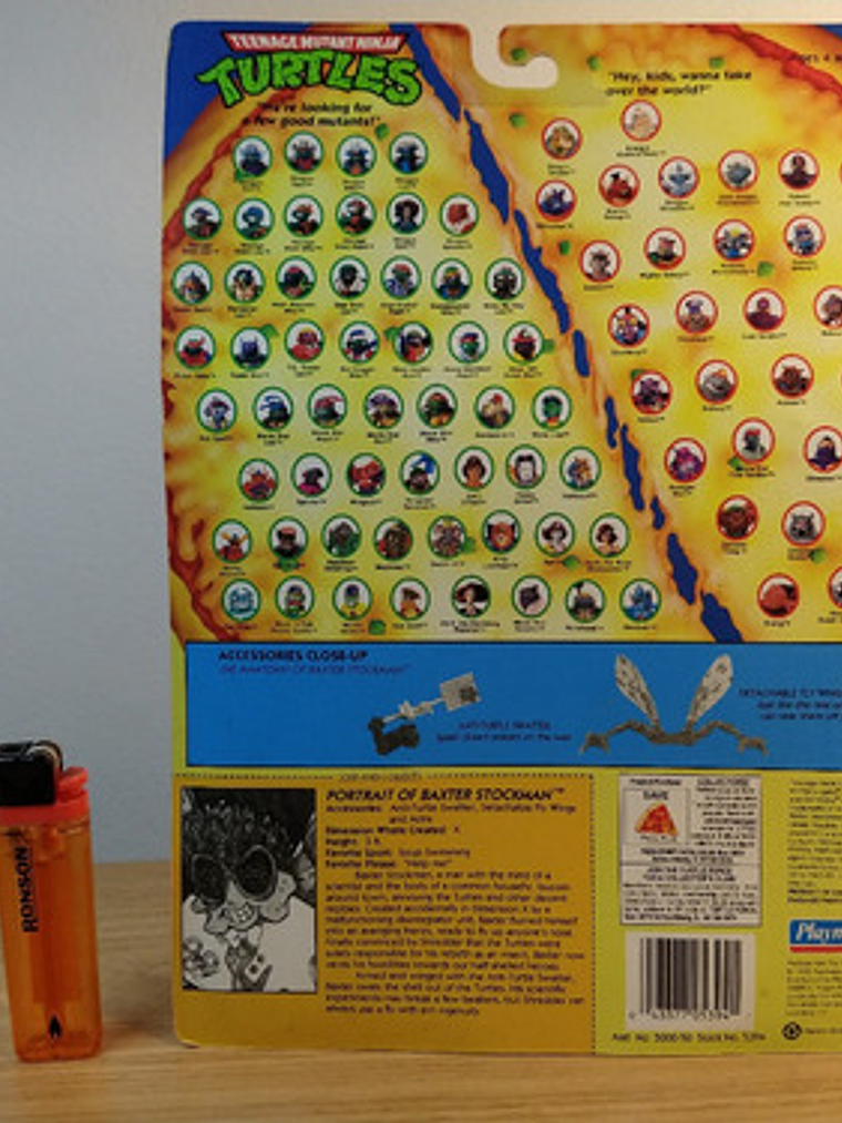Baxter Stockman 1995 Tmnt ! 90s Tortugas Ninja Vintage 6