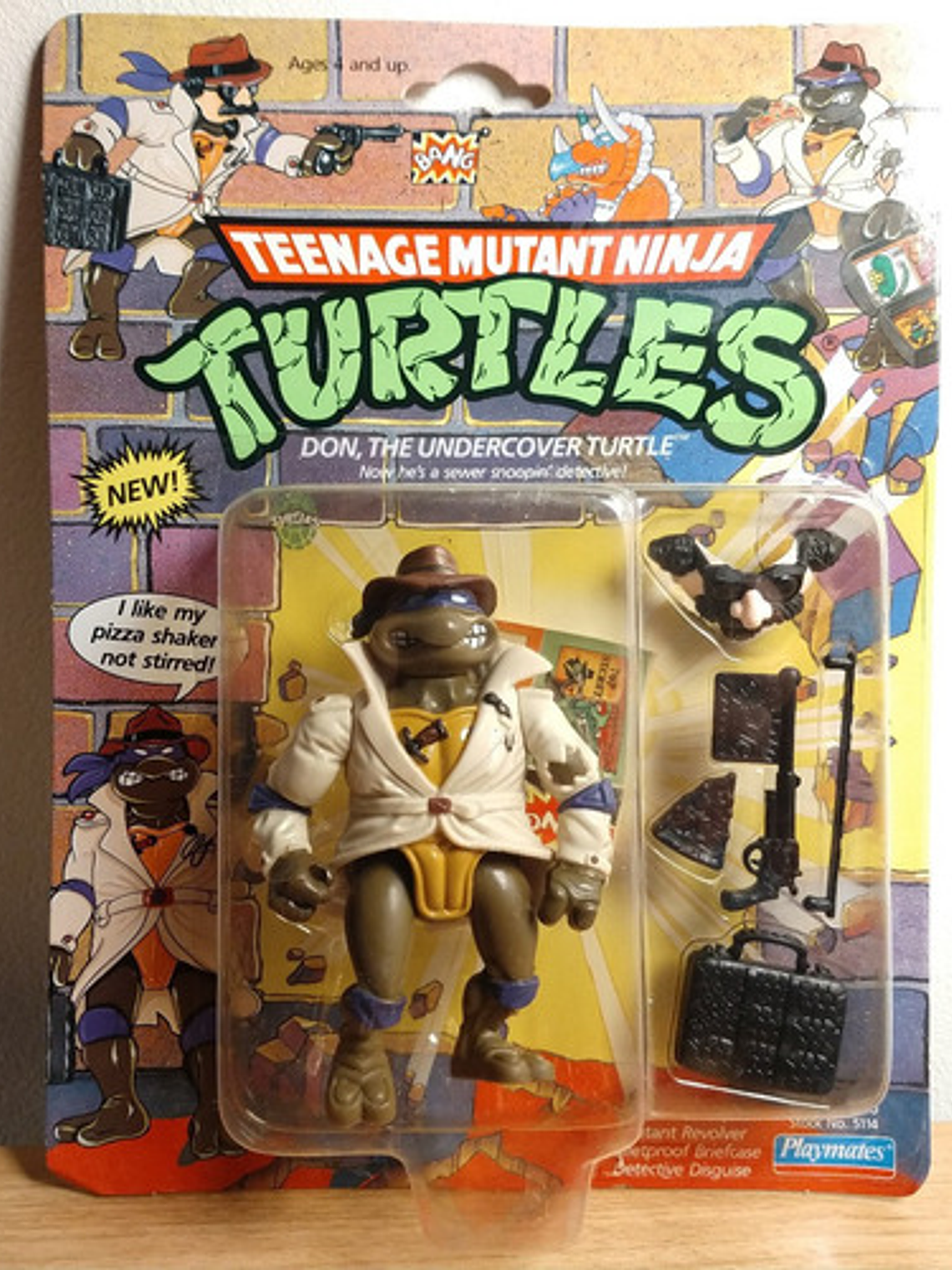 Don The Undercover Turtle 1990 Tmnt ! Donatello 90s Ninja 1