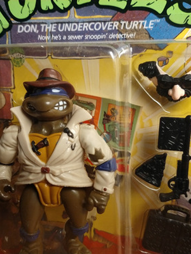 Don The Undercover Turtle 1990 Tmnt ! Donatello 90s Ninja 3