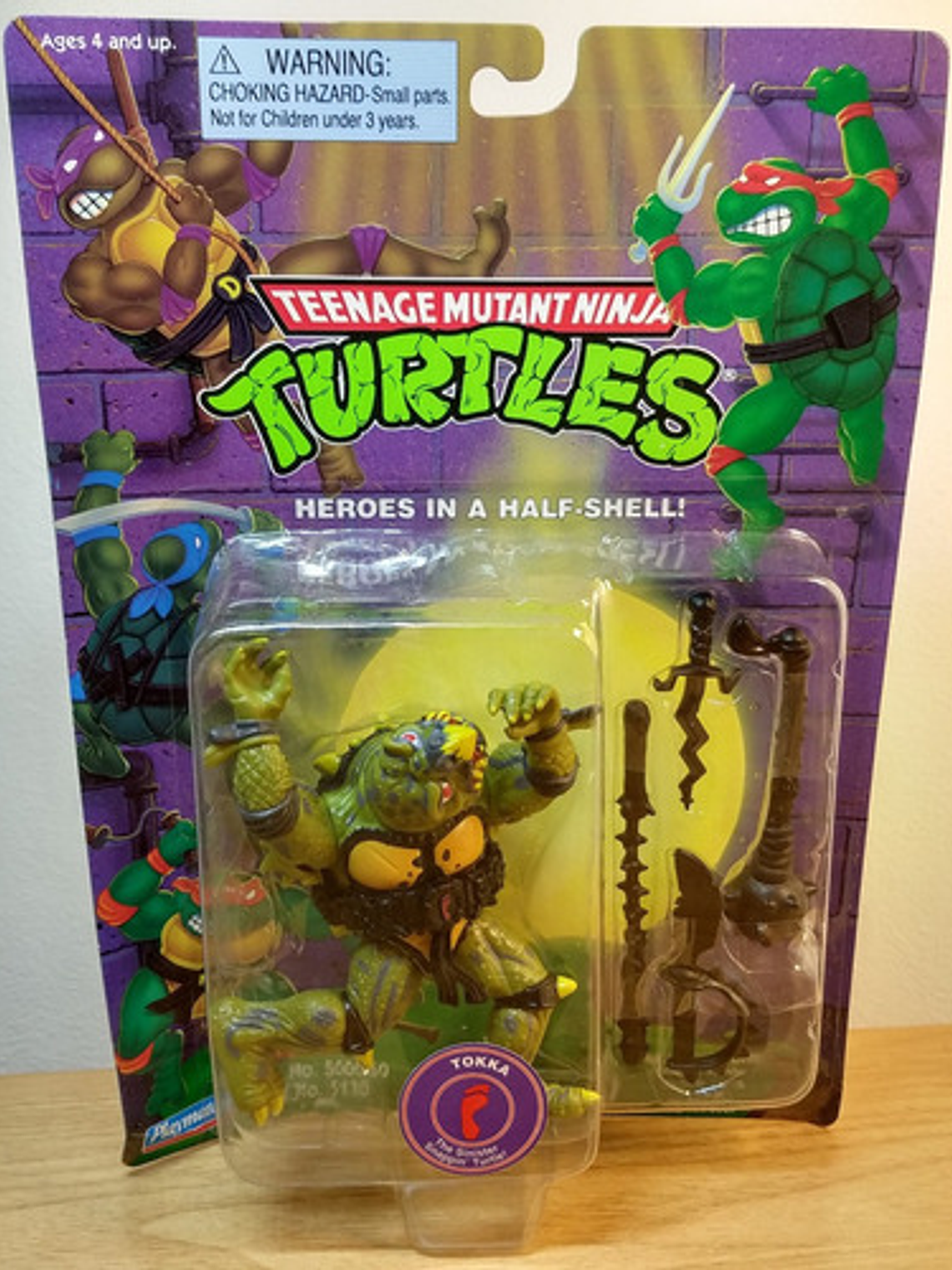 Tokka 1995 Tmnt ! 90s Vintage Tortugas Ninja 1