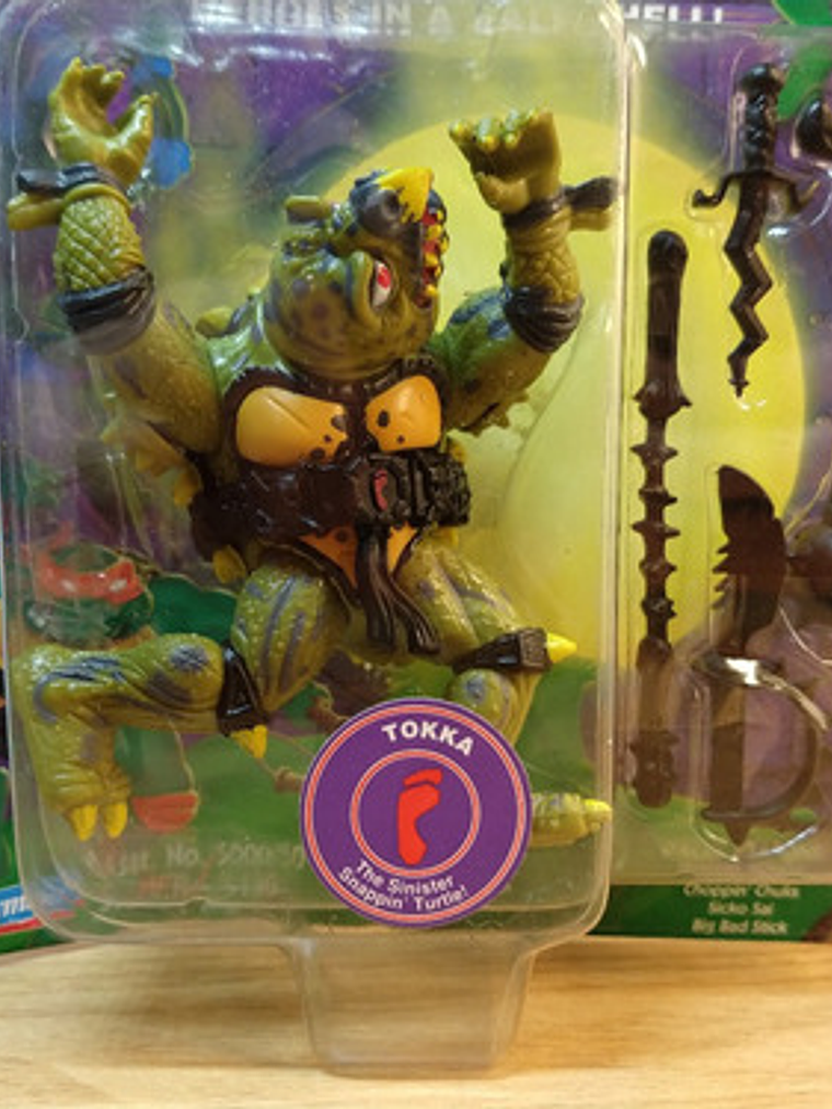 Tokka 1995 Tmnt ! 90s Vintage Tortugas Ninja 4