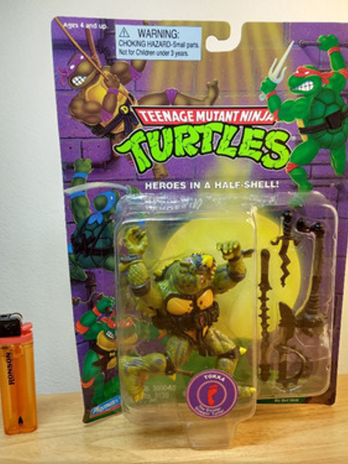Tokka 1995 Tmnt ! 90s Vintage Tortugas Ninja 5