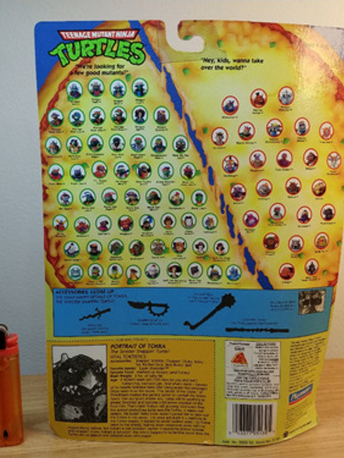 Tokka 1995 Tmnt ! 90s Vintage Tortugas Ninja 7