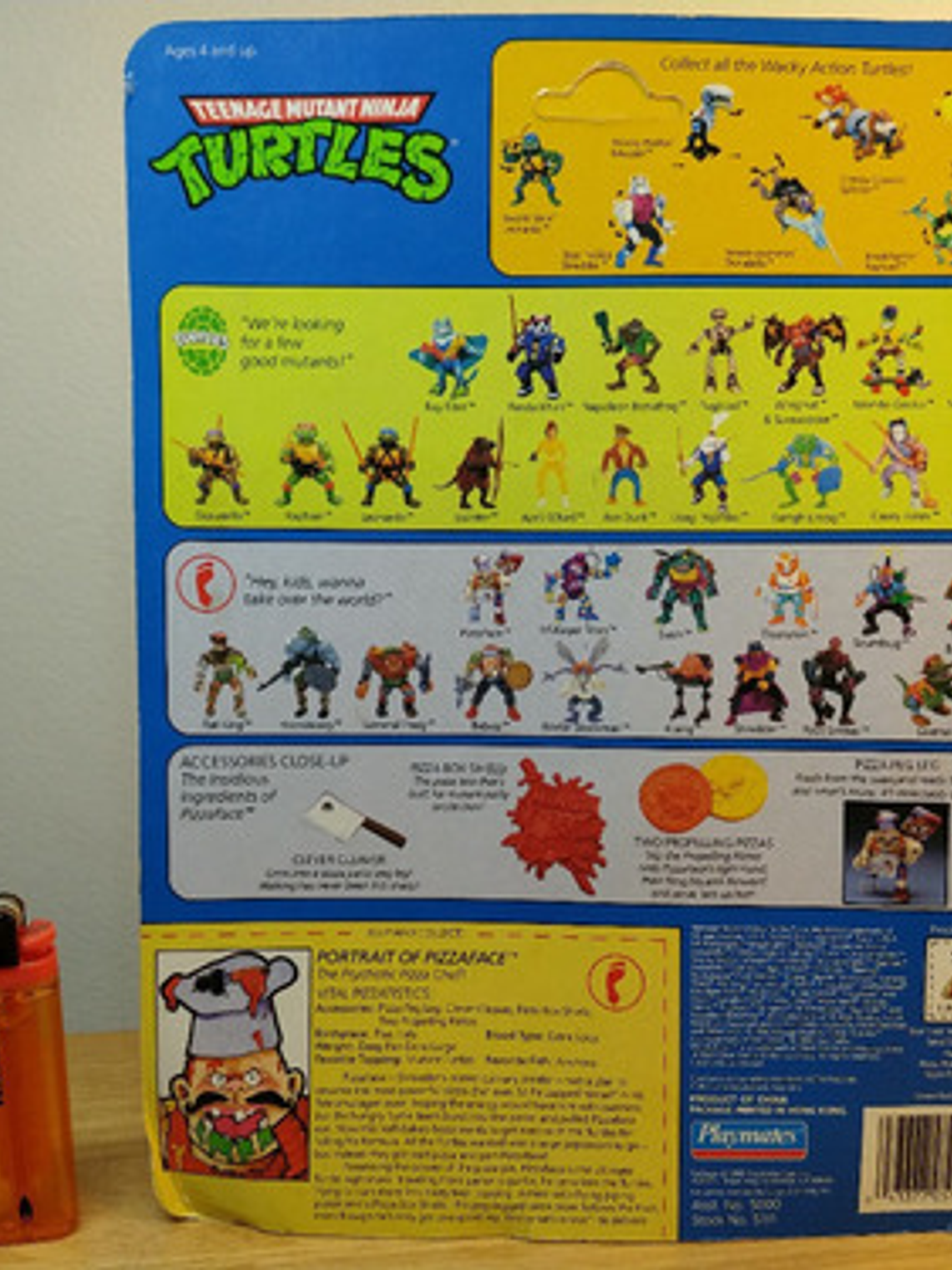 Pizzaface 1990 Tmnt ! 90s Tortugas Ninja 8