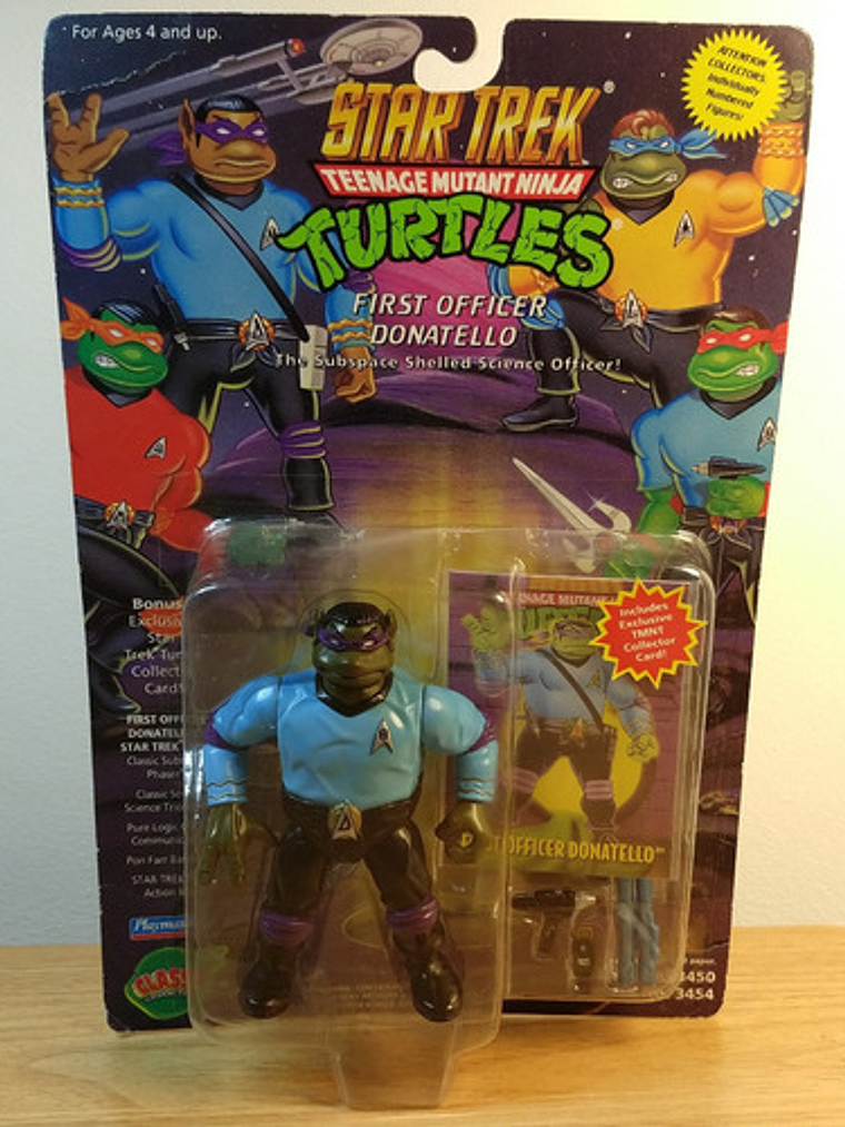 First Officer Donatello 1994 Tmnt ! Don Star Trek Spock 90s 1