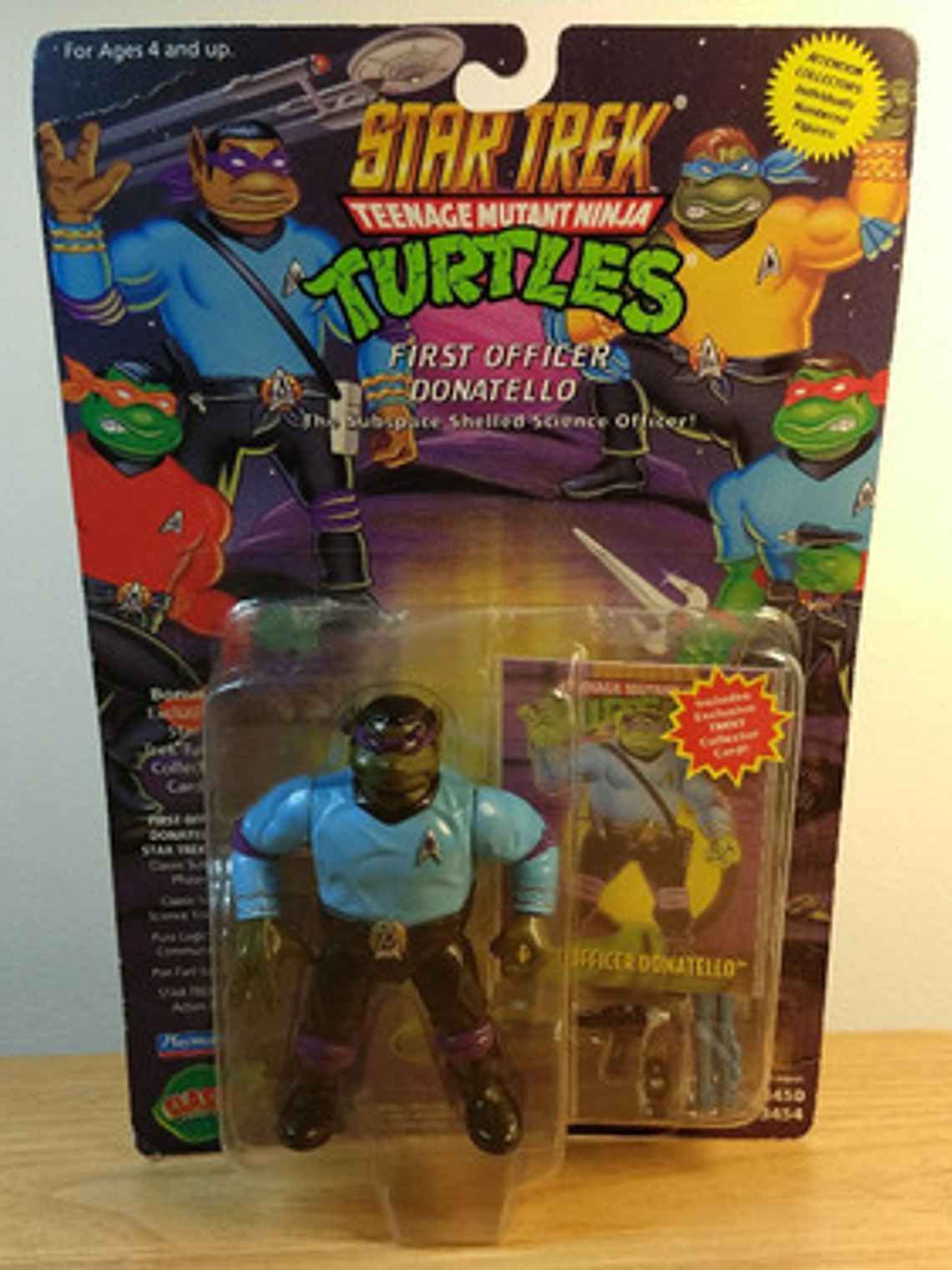 First Officer Donatello 1994 Tmnt ! Don Star Trek Spock 90s 2