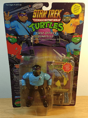 First Officer Donatello 1994 Tmnt ! Don Star Trek Spock 90s