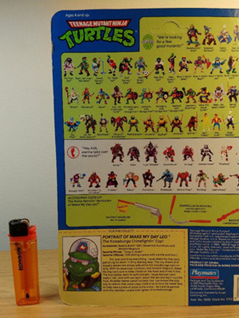 Make My Day Leo 1991 Tmnt ! Leonardo Tortugas Ninja 6