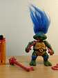 Turtle Troll Leo 1993 Tmnt ! Leonardo Turtle Trolls 90s - Miniatura 4