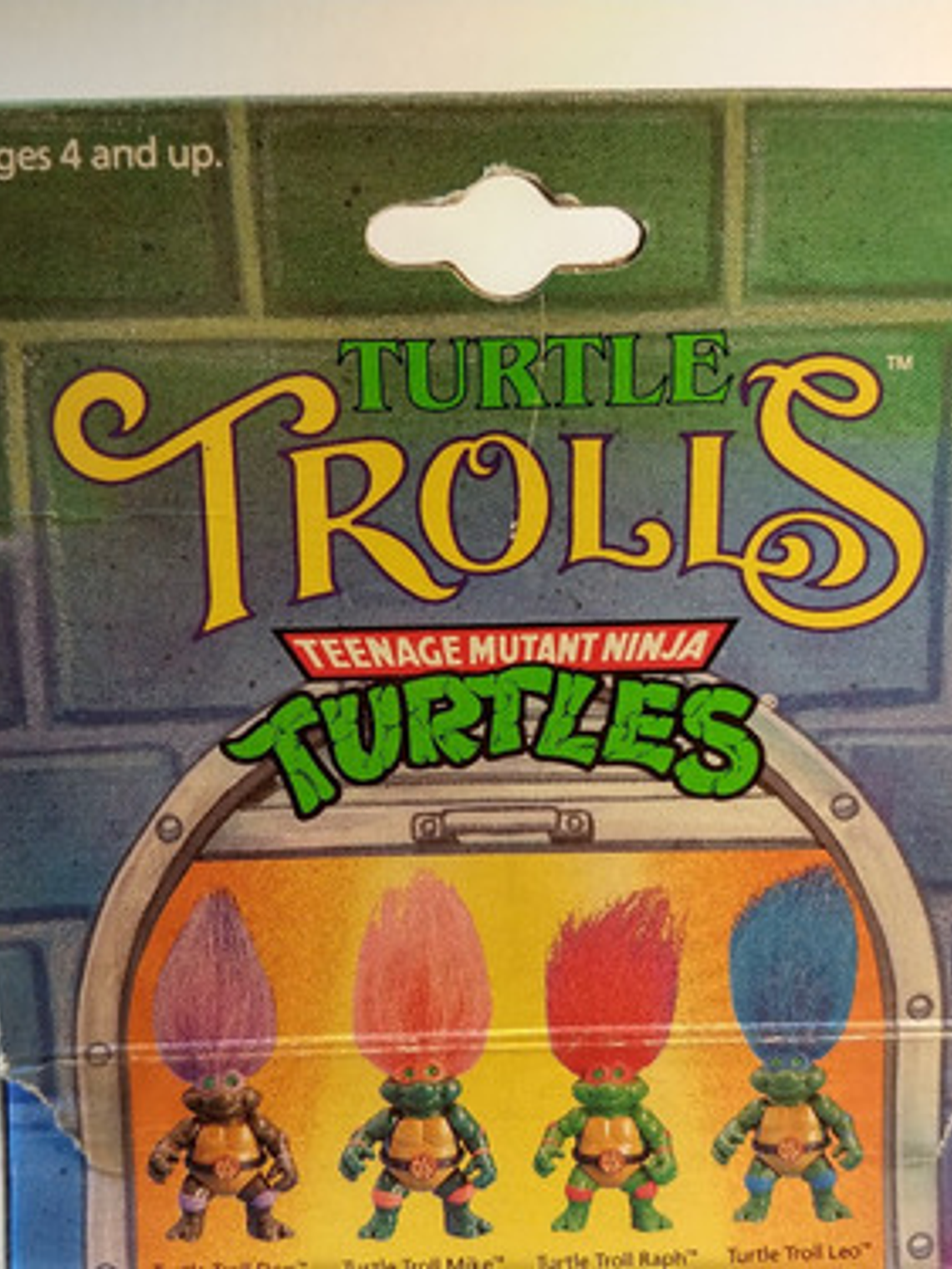 Turtle Troll Leo 1993 Tmnt ! Leonardo Turtle Trolls 90s 9