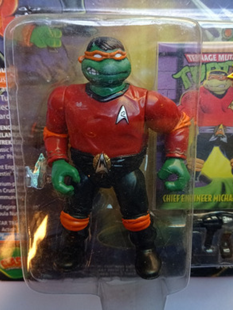 Chief Engineer Michaelangelo 1994 Tmnt ! Mike Star Trek 5