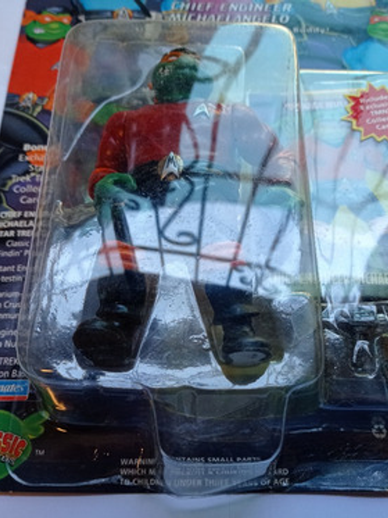 Chief Engineer Michaelangelo 1994 Tmnt ! Mike Star Trek 6