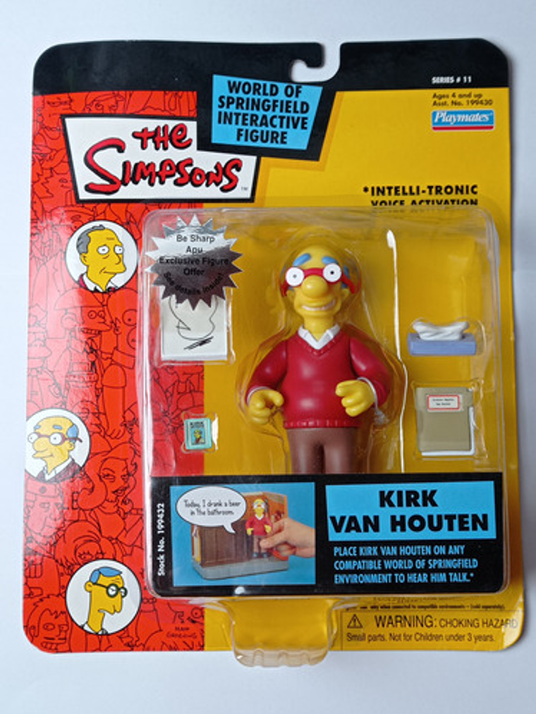 Kirk Van Houten 2002 Simpsons World Of Springfield 1
