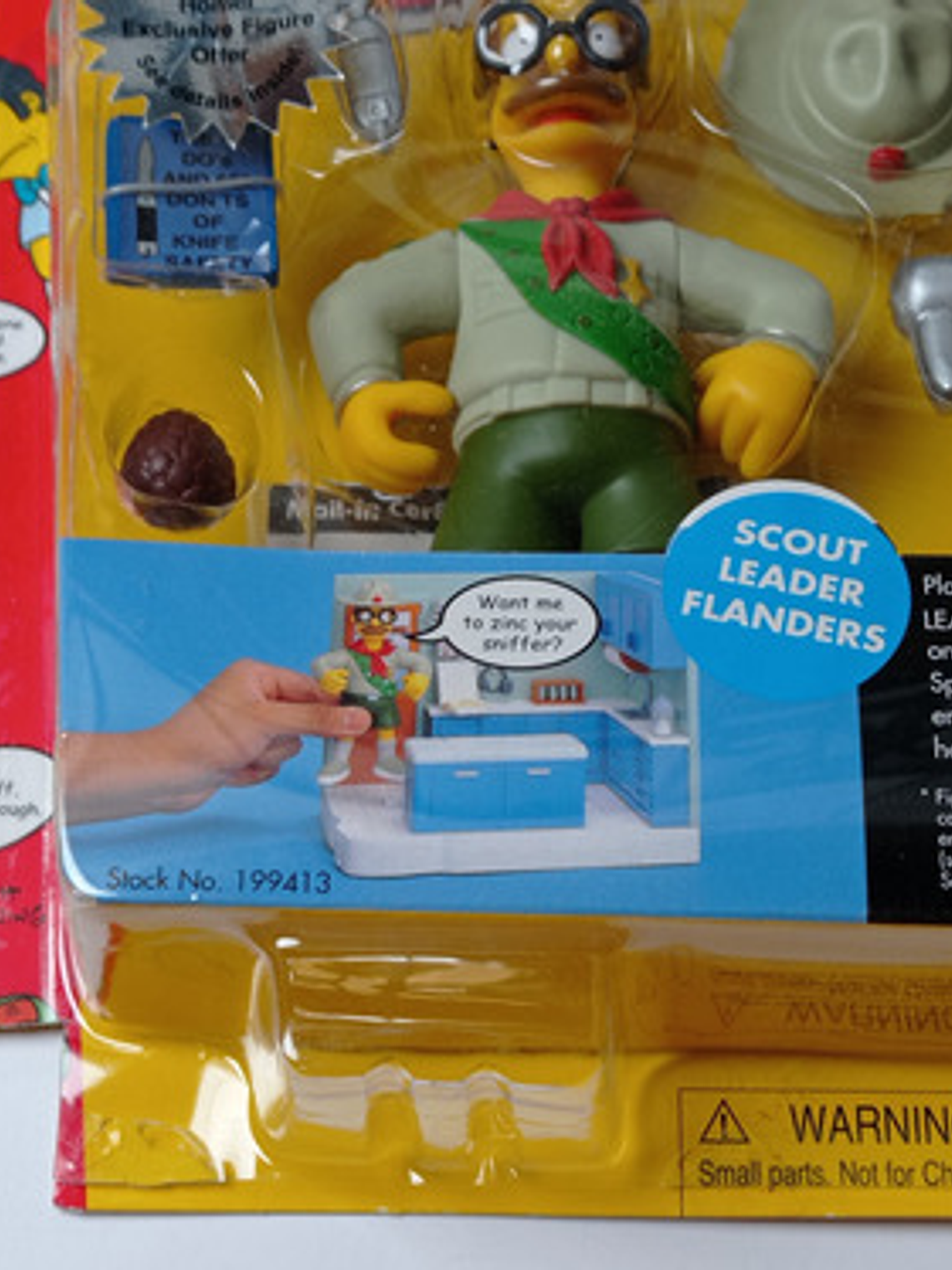 Scout Leader Flanders 2002 Simpsons World Of Springfield 4