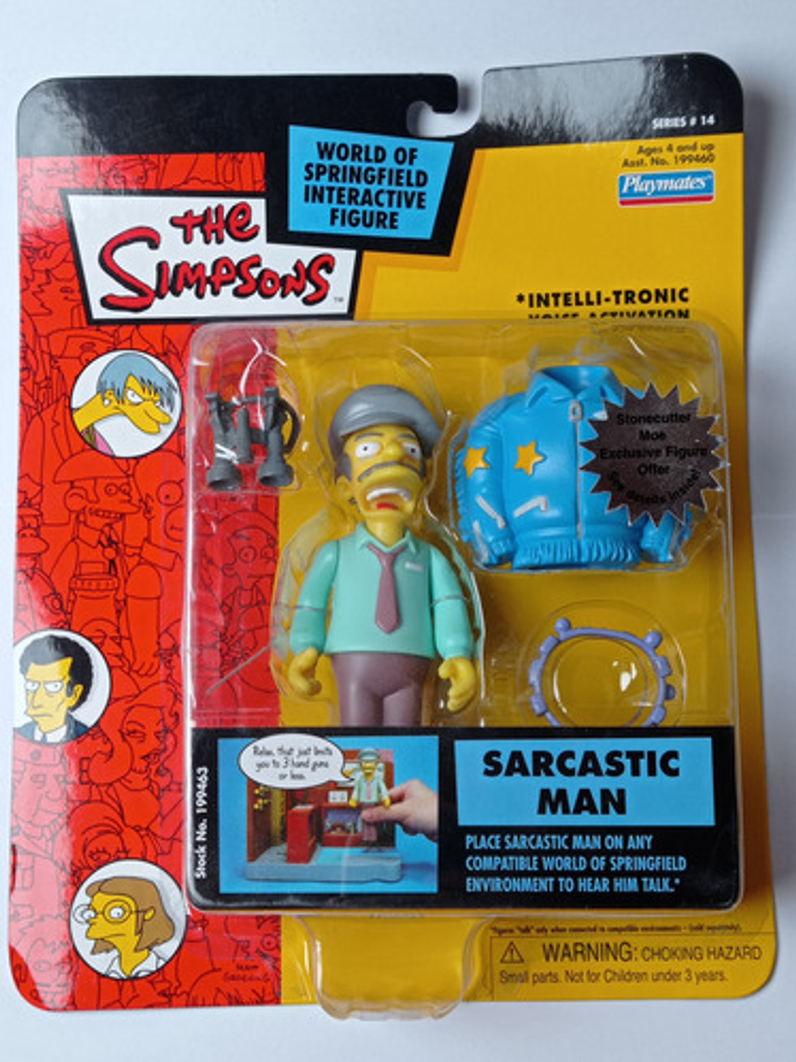 Sarcastic Man 2003 Simpsons World Of Springfield 1