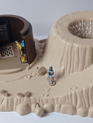 Planet Tatooine Playset 1995 Star Wars Galoob Micro Machines