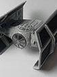 Darth Vader's Tie Fighter 1995 Star Wars Galoob Action Fleet - Miniatura 4
