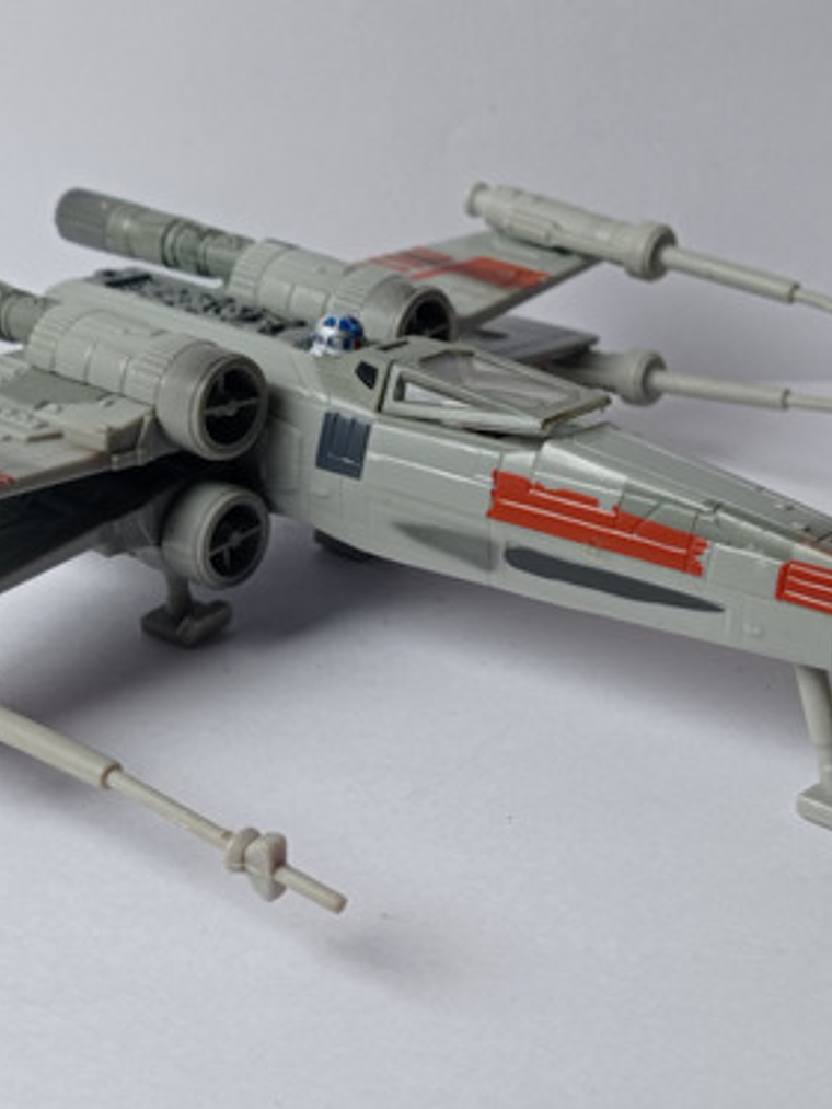 X-wing (detalle) 1995 Star Wars Galoob Action Fleet 6