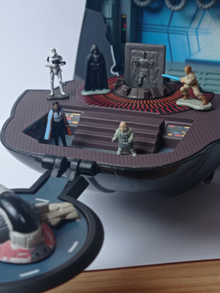 Darth Vader Playset 1994 Star Wars Galoob Micro Machines 5