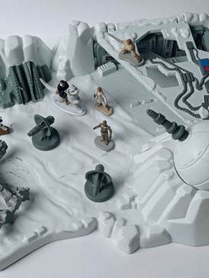 Hoth Ice Planet Playset 1994 Star Wars Galoob Micro Machines