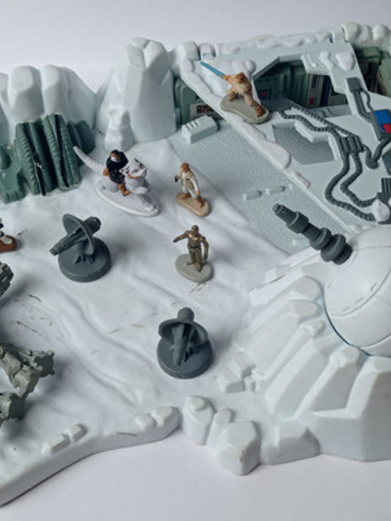 Hoth Ice Planet Playset 1994 Star Wars Galoob Micro Machines 1