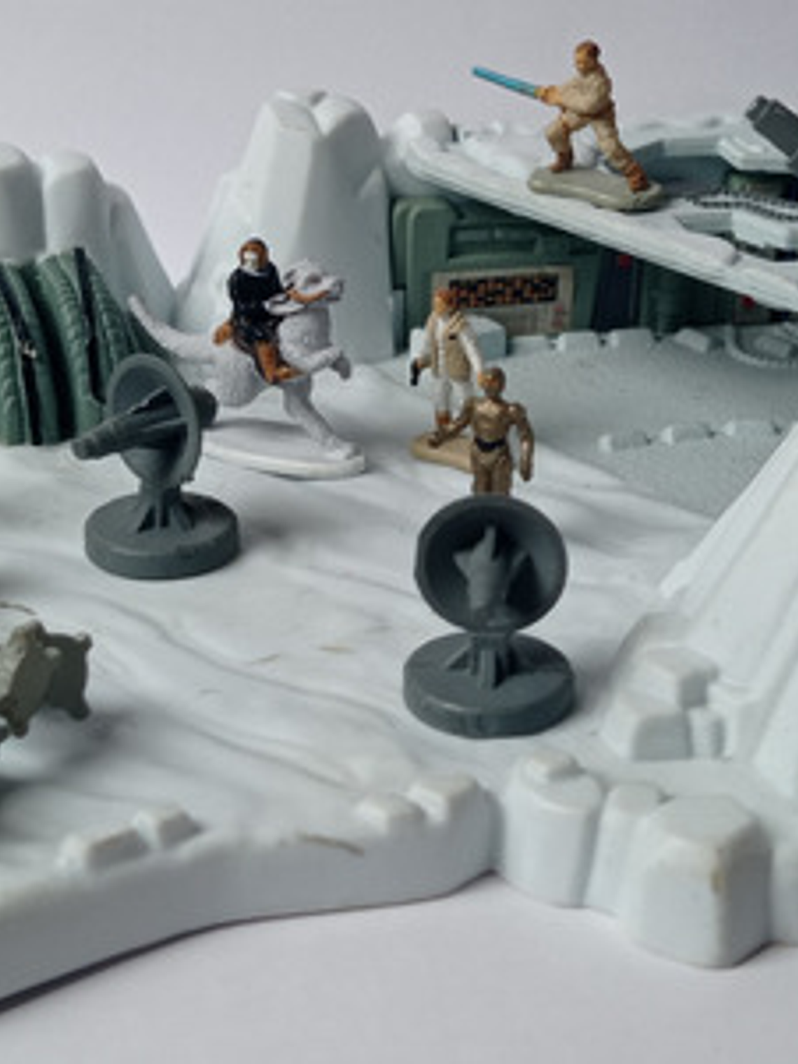 Hoth Ice Planet Playset 1994 Star Wars Galoob Micro Machines 2