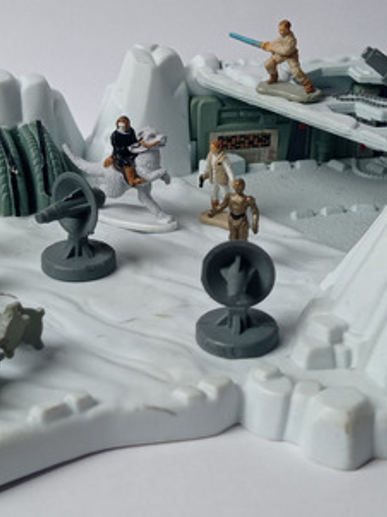 Hoth Ice Planet Playset 1994 Star Wars Galoob Micro Machines 2