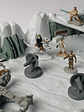Hoth Ice Planet Playset 1994 Star Wars Galoob Micro Machines - Miniatura 3