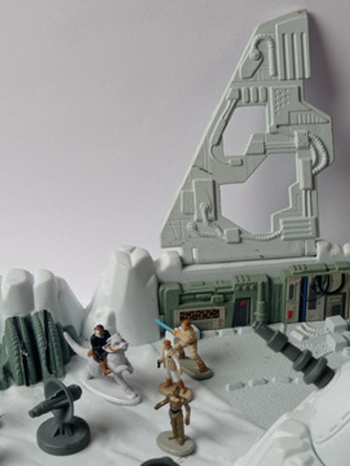 Hoth Ice Planet Playset 1994 Star Wars Galoob Micro Machines 4